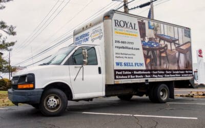 New Box Truck Wrap Graphics for Local Retail & Service Store